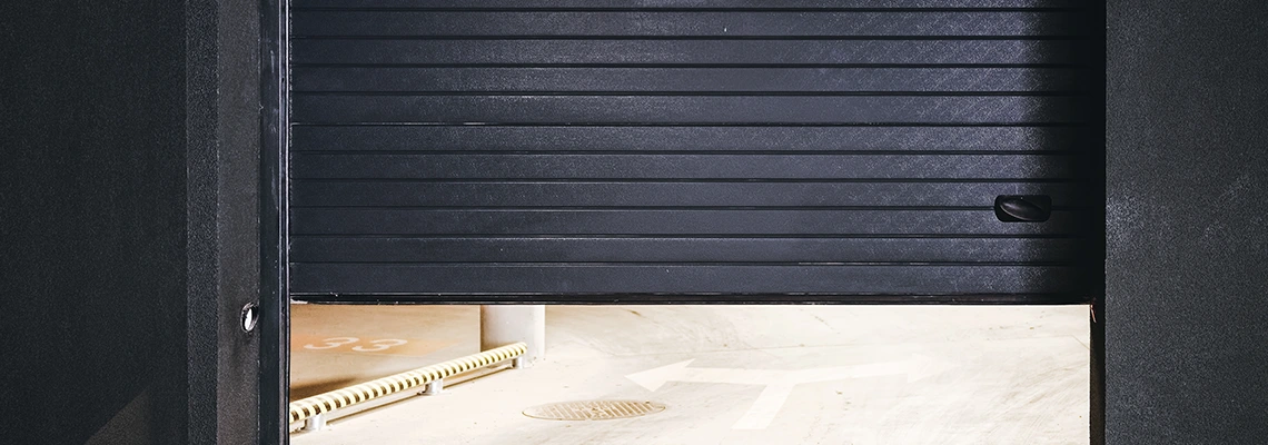 Residential Black Garage Door Installation in Georgetown, ON