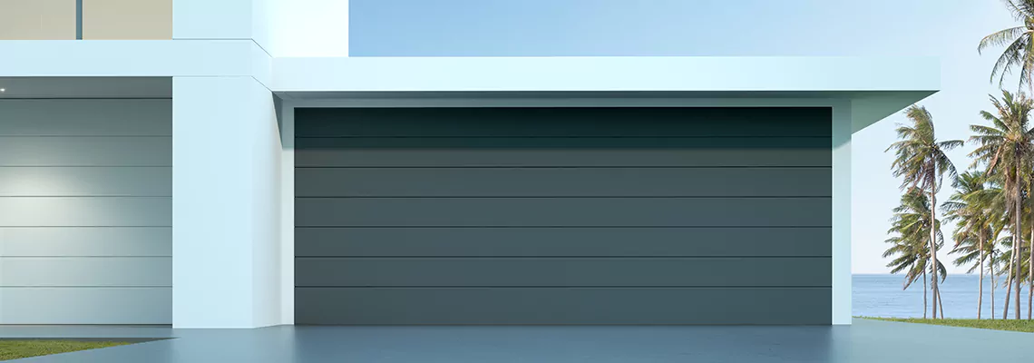 Insulated Modern Garage Doors in West End, Ontario