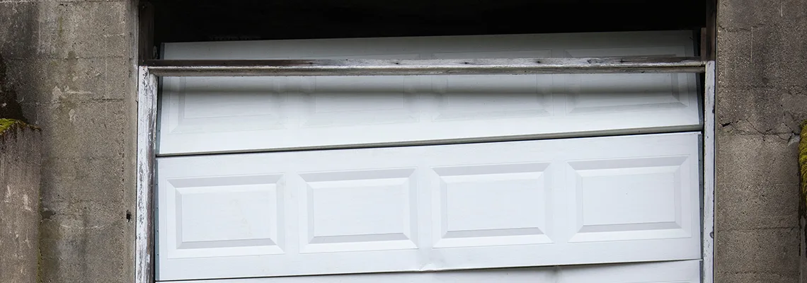 Fallen Commercial Garage Door Repair in Georgetown, Ontario