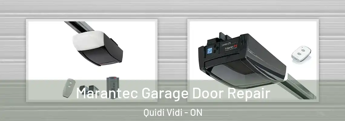 Marantec Garage Door Repair Quidi Vidi - ON