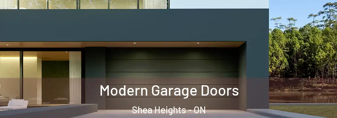 Modern Garage Doors Shea Heights - ON