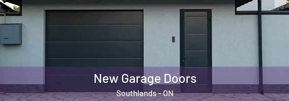 New Garage Doors Southlands - ON