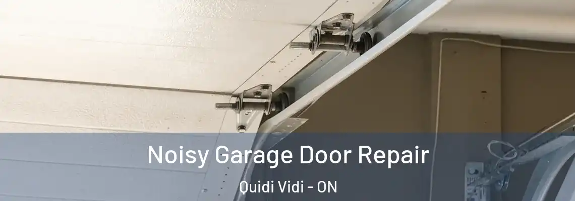 Noisy Garage Door Repair Quidi Vidi - ON