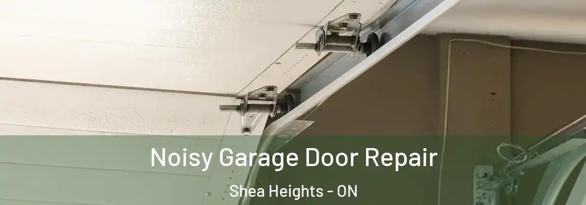 Noisy Garage Door Repair Shea Heights - ON
