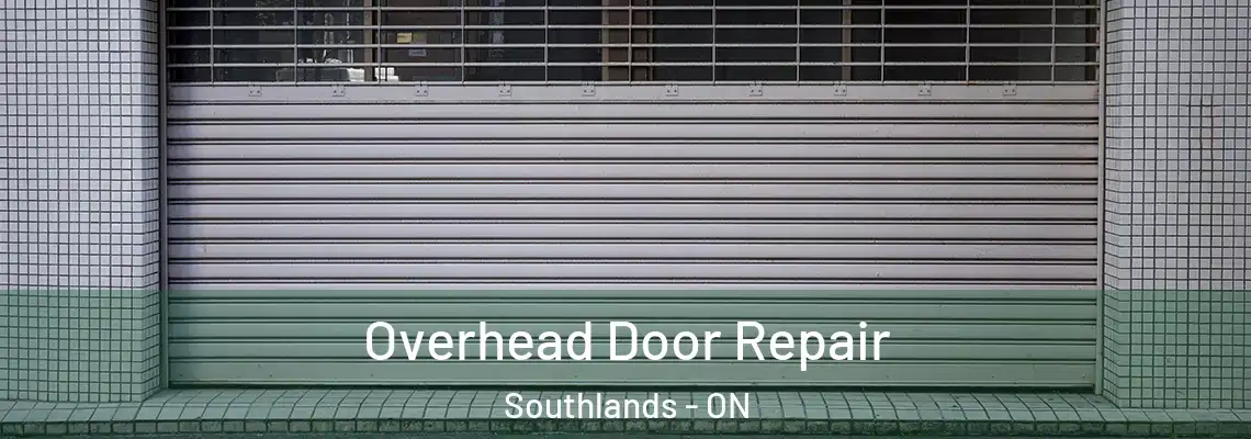 Overhead Door Repair Southlands - ON
