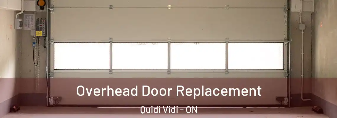 Overhead Door Replacement Quidi Vidi - ON