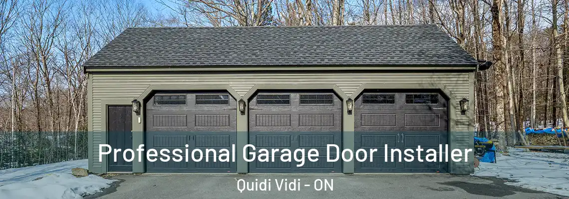 Professional Garage Door Installer Quidi Vidi - ON