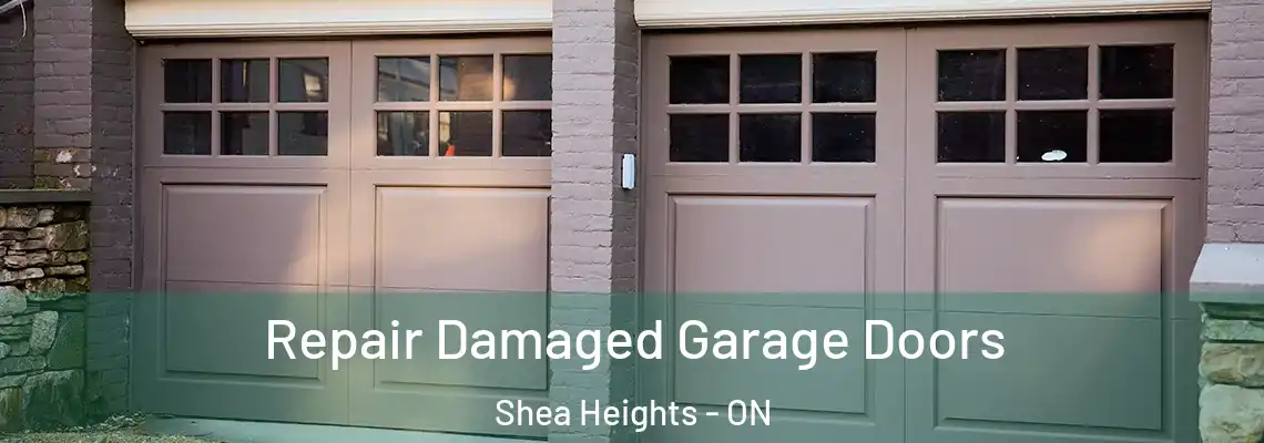 Repair Damaged Garage Doors Shea Heights - ON