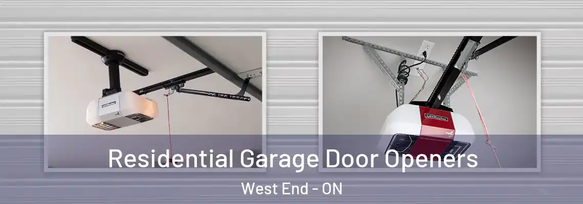 Residential Garage Door Openers West End - ON