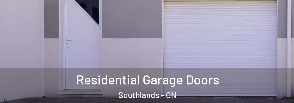 Residential Garage Doors Southlands - ON