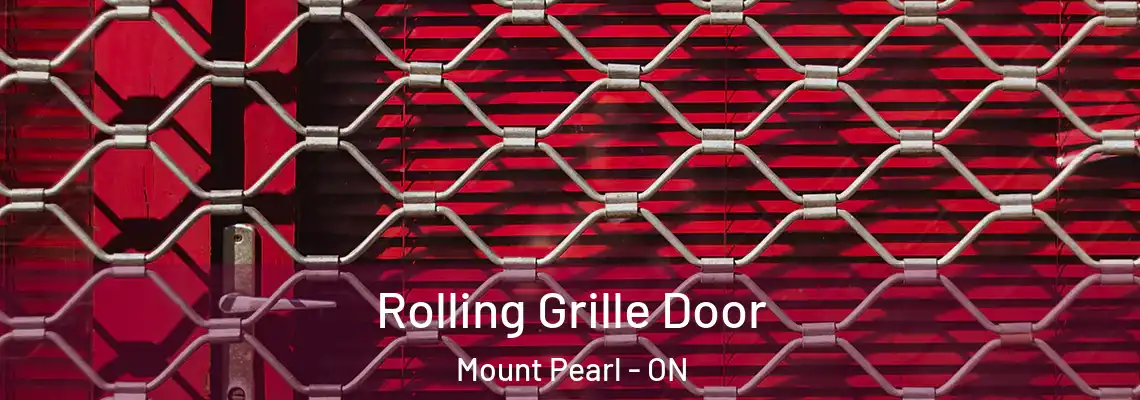 Rolling Grille Door Mount Pearl - ON