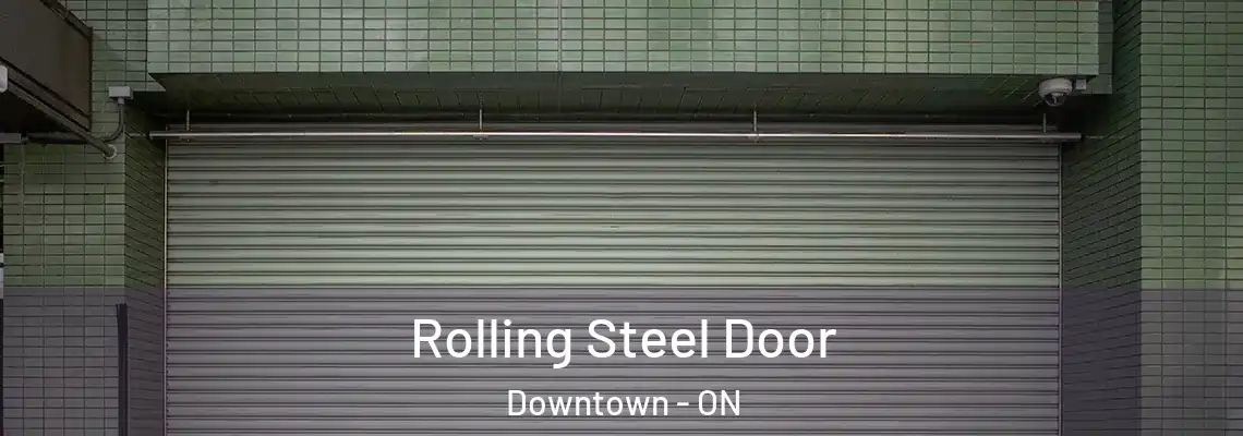 Rolling Steel Door Downtown - ON
