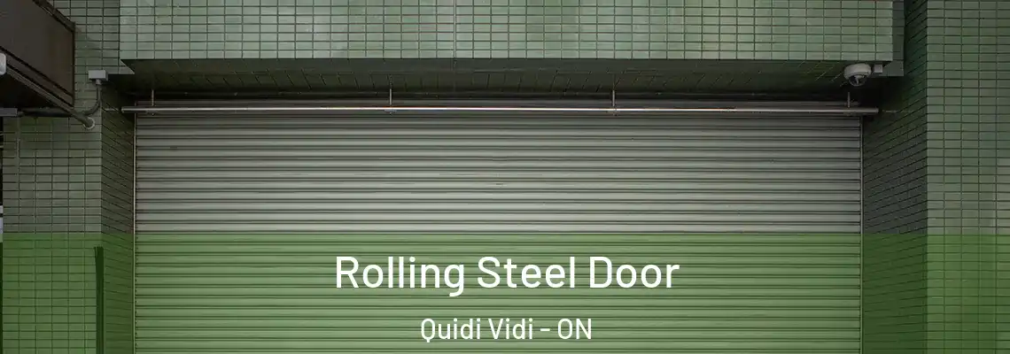 Rolling Steel Door Quidi Vidi - ON