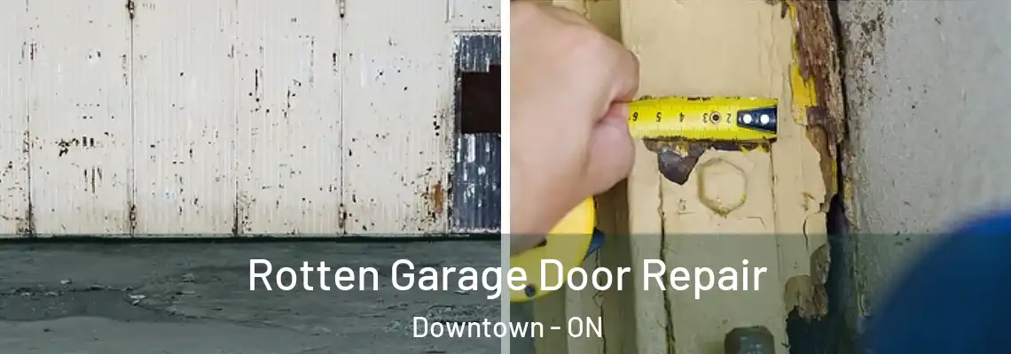 Rotten Garage Door Repair Downtown - ON
