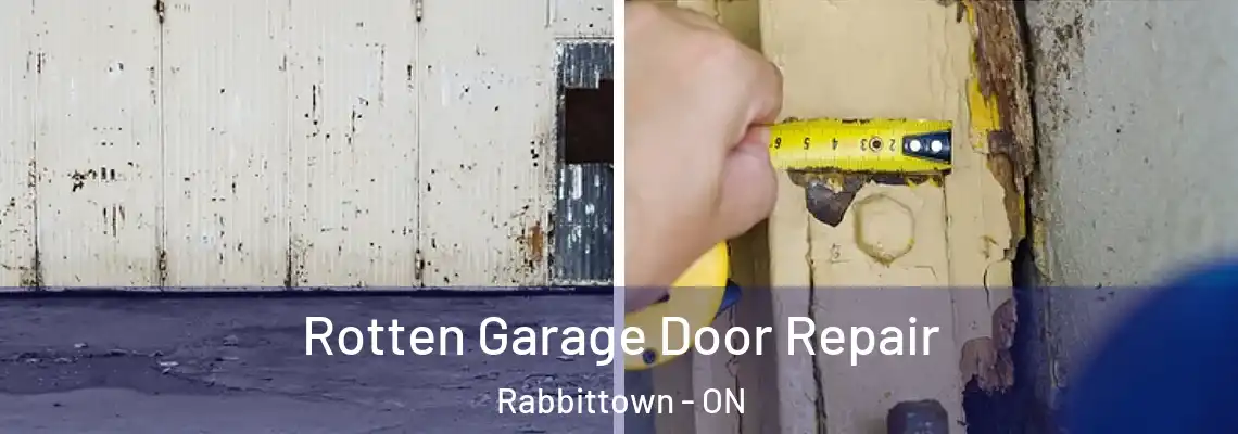 Rotten Garage Door Repair Rabbittown - ON