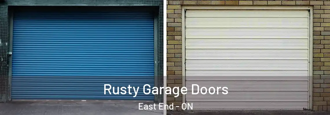Rusty Garage Doors East End - ON