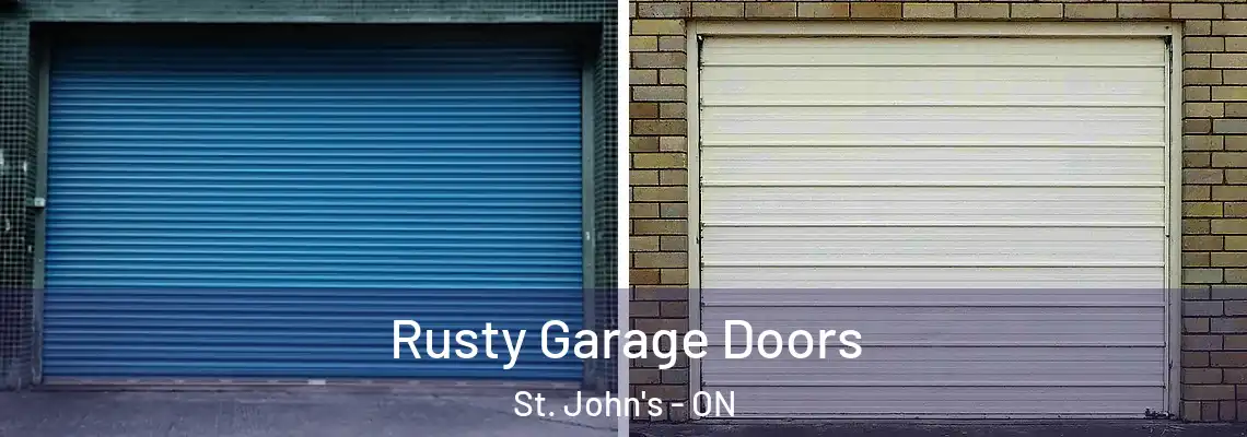 Rusty Garage Doors St. John's - ON