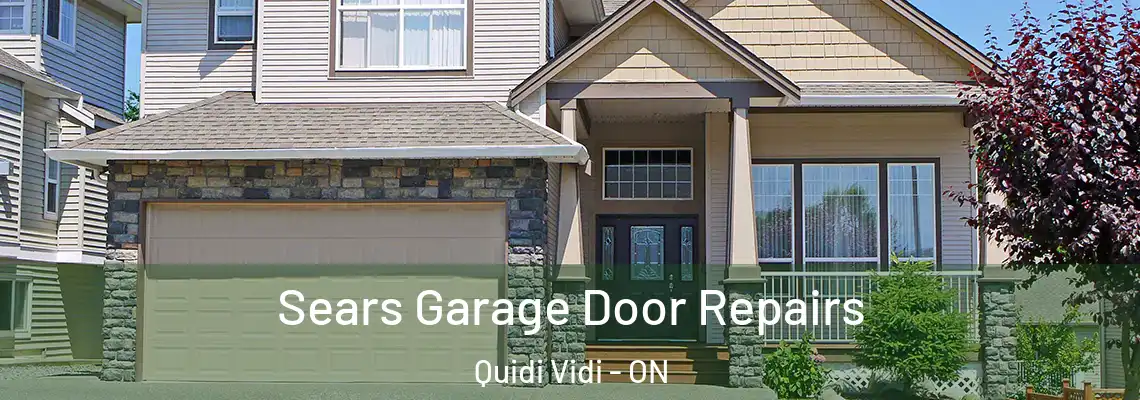 Sears Garage Door Repairs Quidi Vidi - ON