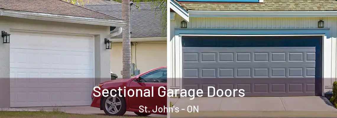 Sectional Garage Doors St. John's - ON