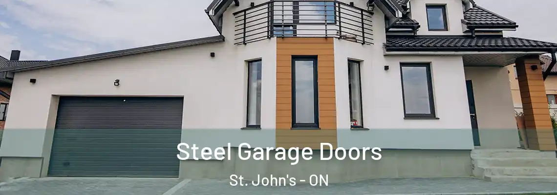 Steel Garage Doors St. John's - ON