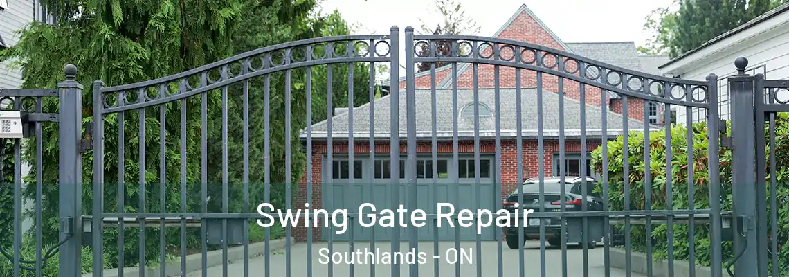 Swing Gate Repair Southlands - ON