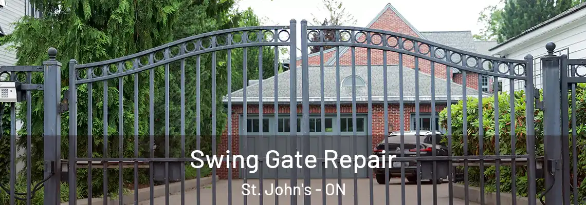 Swing Gate Repair St. John's - ON