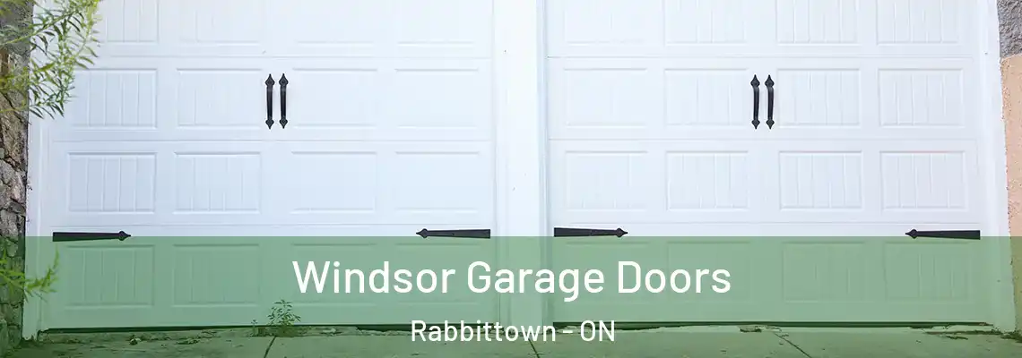 Windsor Garage Doors Rabbittown - ON