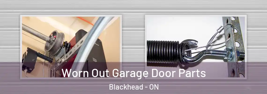 Worn Out Garage Door Parts Blackhead - ON